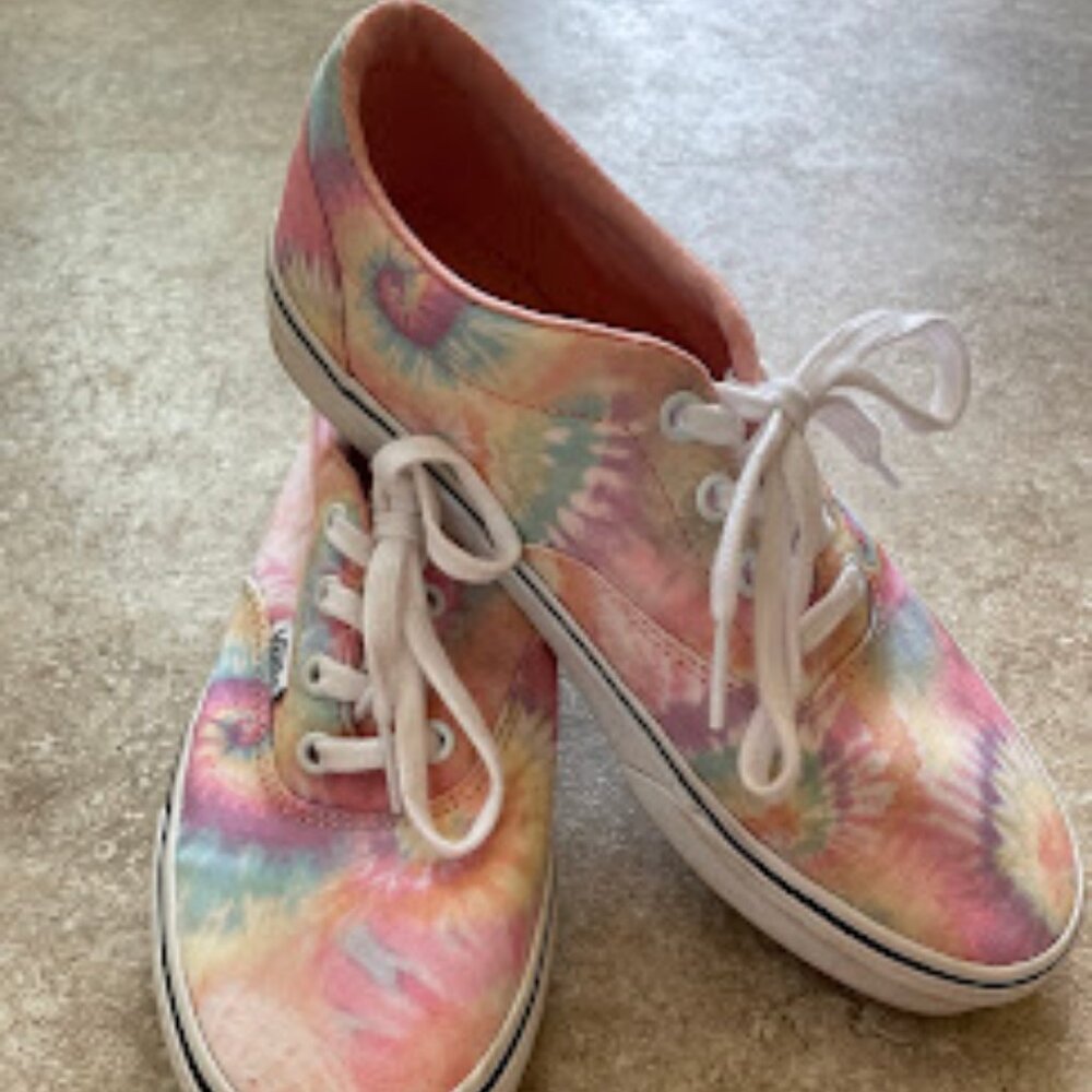 Vans Old Skool Pink Tie Dye shoes